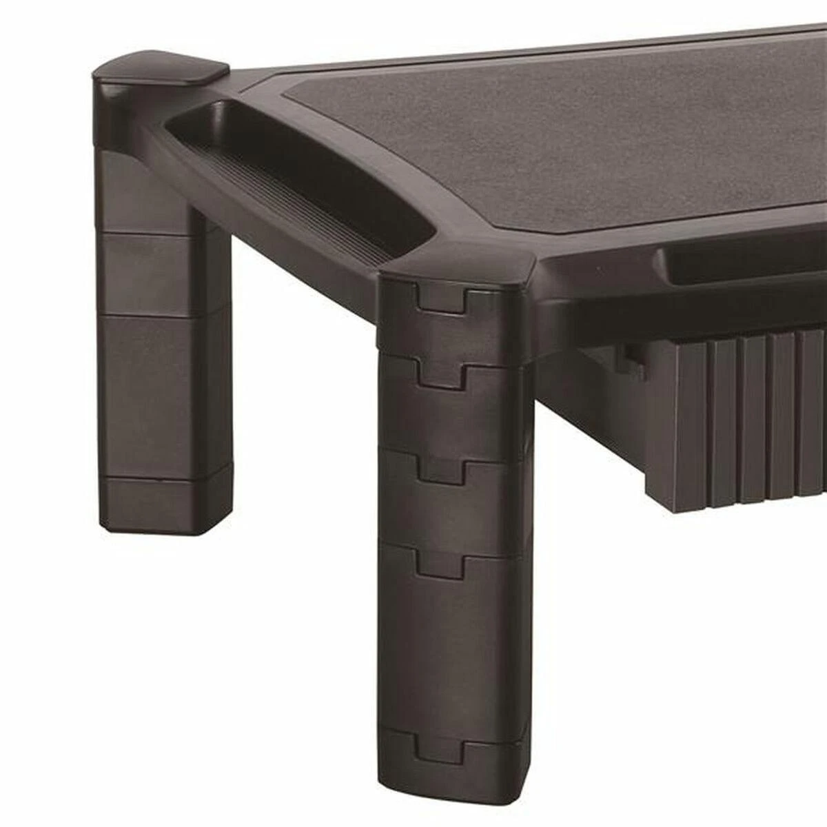 StarTech.com MONSTADJDL monitoriaus laikiklis arba stovas 81,3 cm (32") Laisvai stovintis Juoda