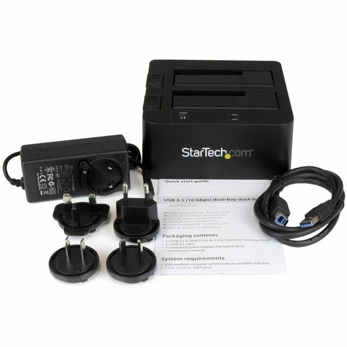 Kietasis diskas Montavimo stotis StarTech 2.5 "/ 3.5" - USB 3.2 Gen 2 (SDOCK2U313)