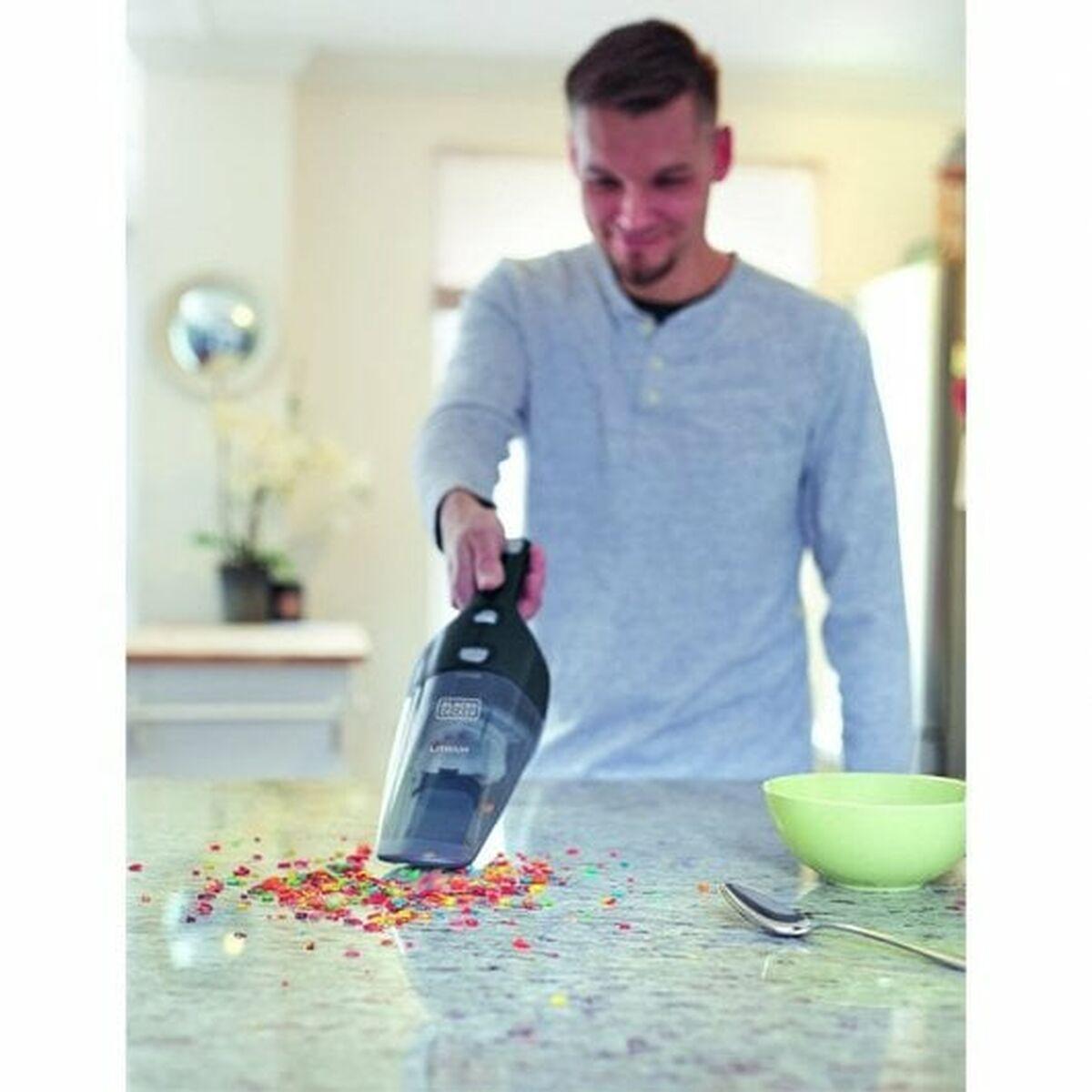 Dulkių siurblys Black & Decker Juodas & Decker Akumuliatorinis siurblys Juodas & Decker NSVA315J-QW