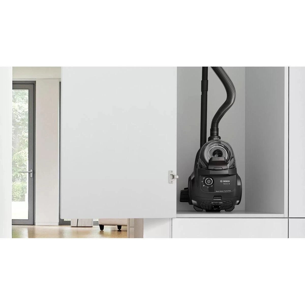 Bosch BGC21X200 Serija 4, Dulkių siurblys be maišelio, Juoda