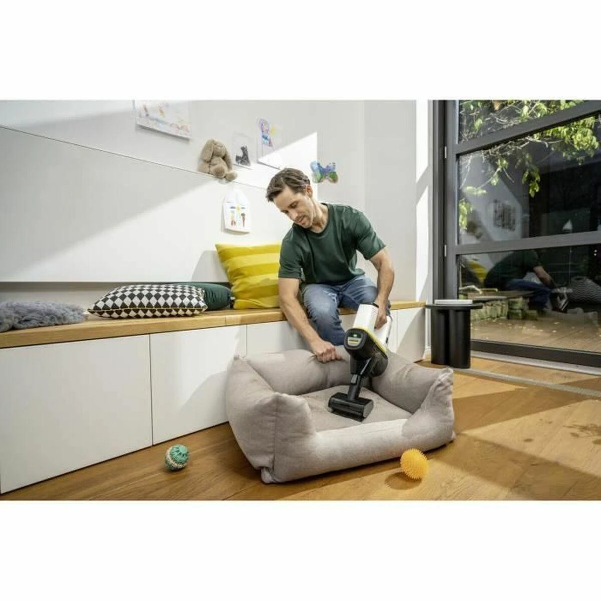 Dulkių siurblys Karcher VC 6 belaidis mūsų šeimos gyvūnas