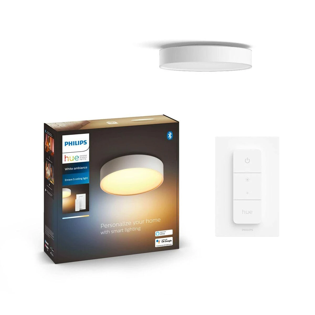 Lubinis šviestuvas Philips Hue Enrave baltas S
