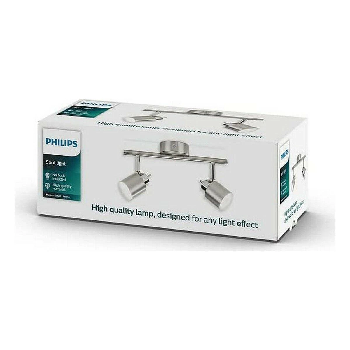 Pakabinamas šviestuvas Kryptinis šviestuvas PHILIPS MERANTI, 2 × 35 W, GU10