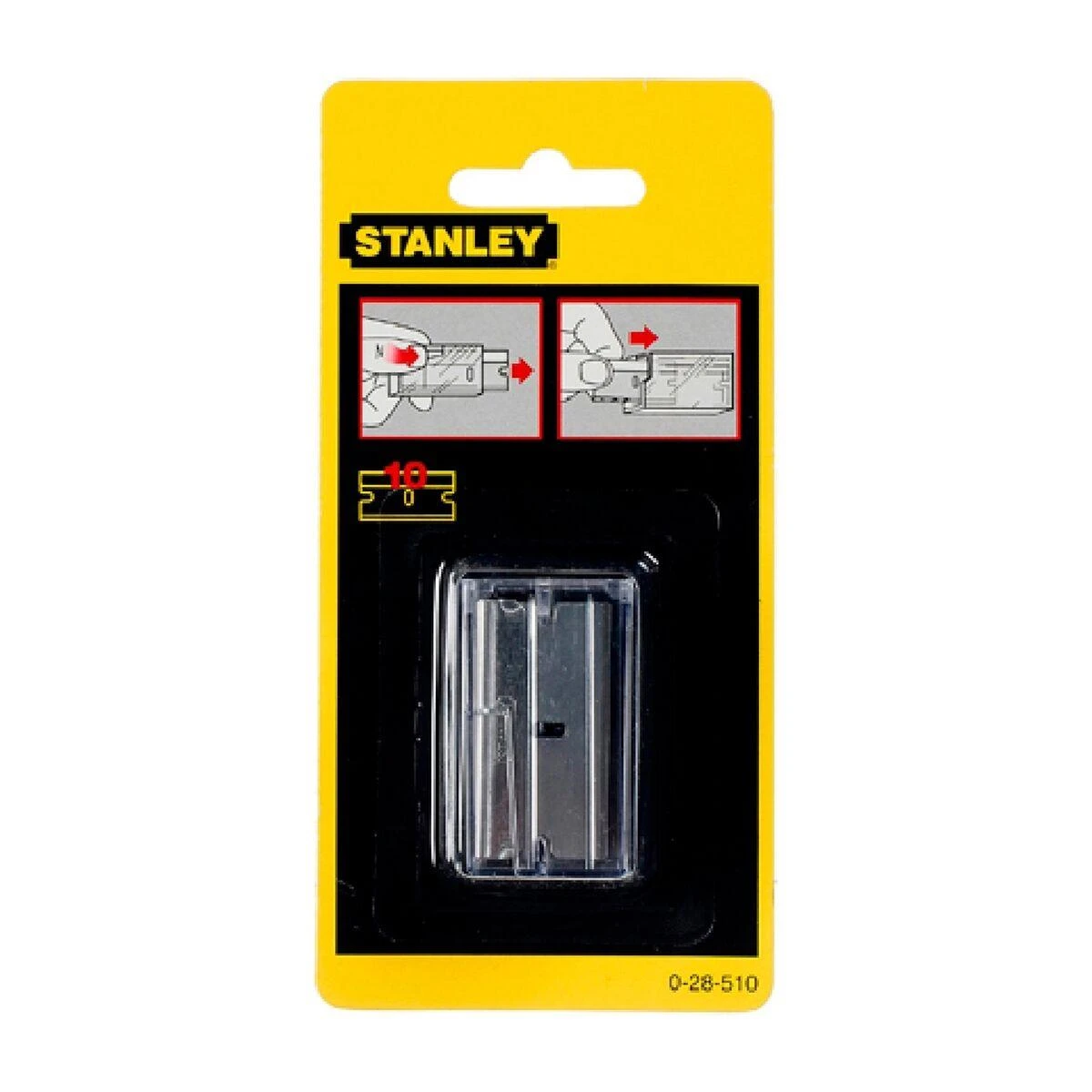 Grandiklio ašmenys 10 vnt. Stanley