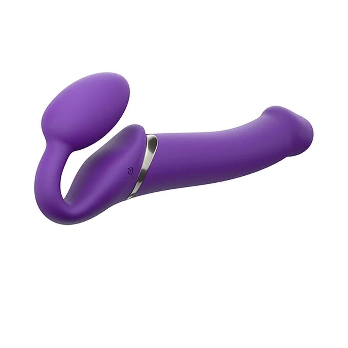 Strap-On-Me - Vibrating Bendable Strap-On L Violetinė