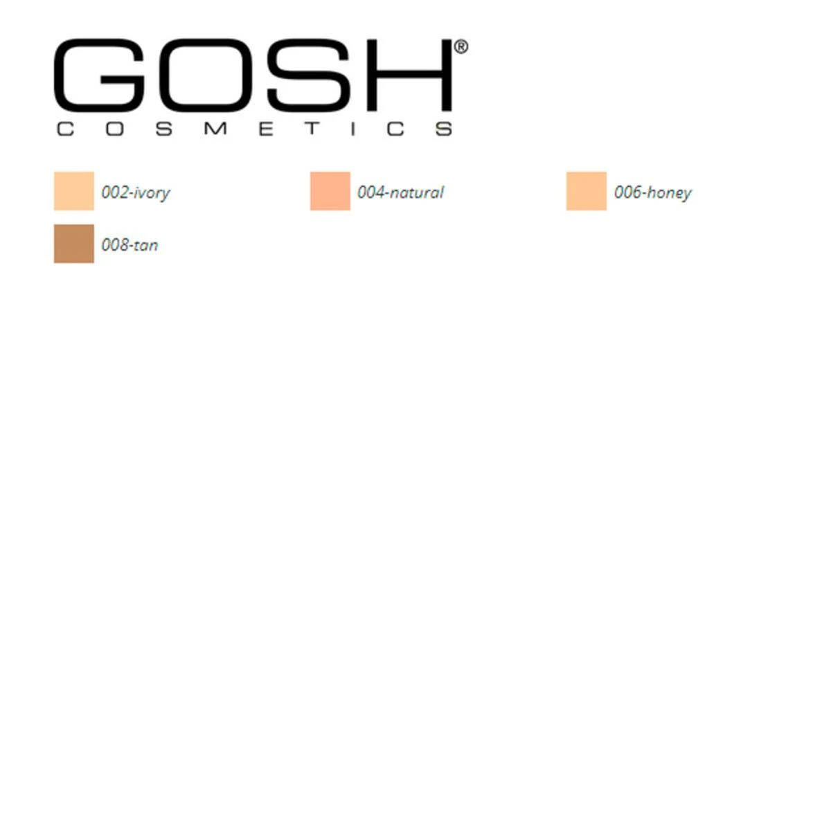 Mineralinė pudra Gosh Mineral Powder, atspalvis: 004 Natural, 8 g