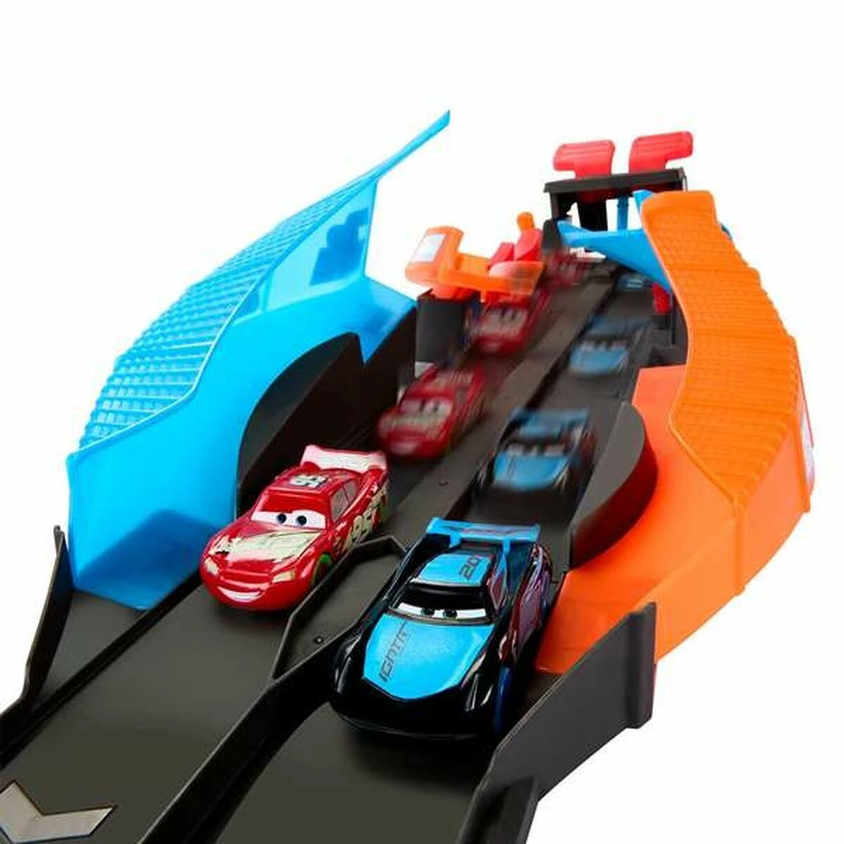Mattel „Cars Night Race“ šviečianti trasa „HPD80“