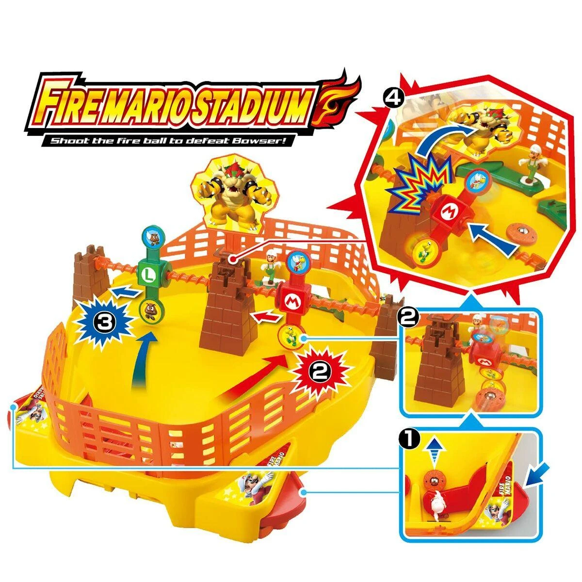 Epoch SUPER MARIO FIRE MARIO STADIUM 7388 PUD6