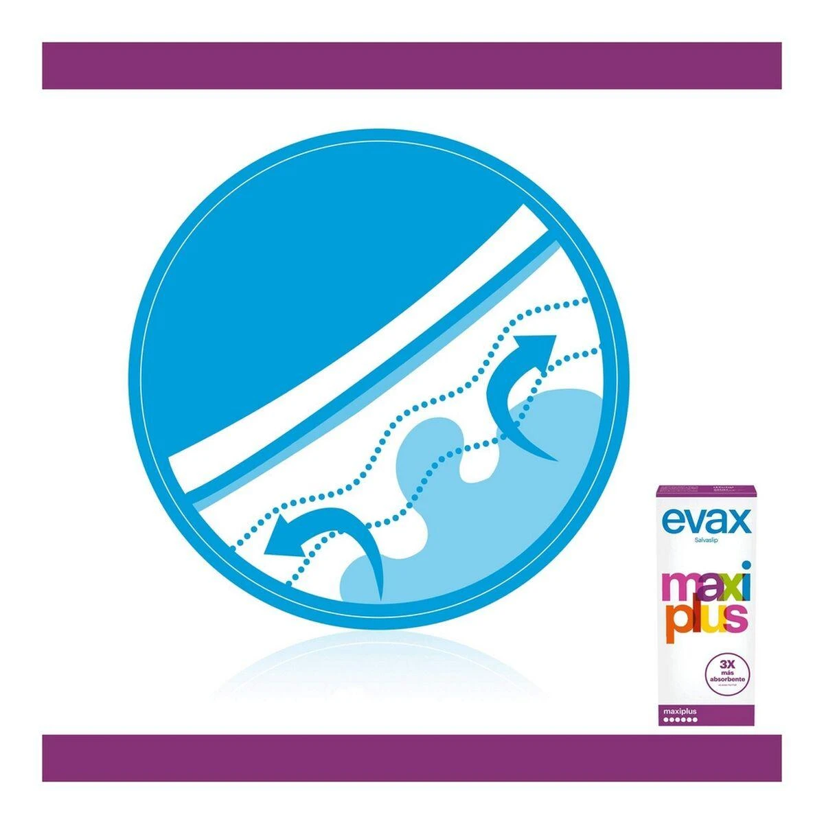 "Evax Maxiplus" kelnaitės 30 vienetų