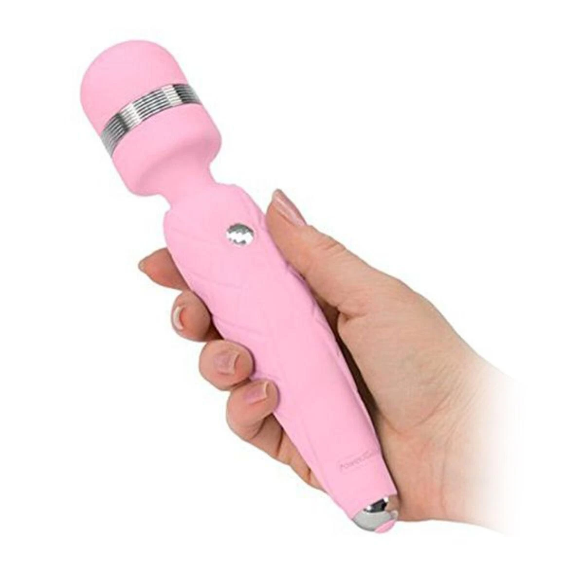 Rožinė Pillow Talk - Cheeky Wand Massager Rožinė