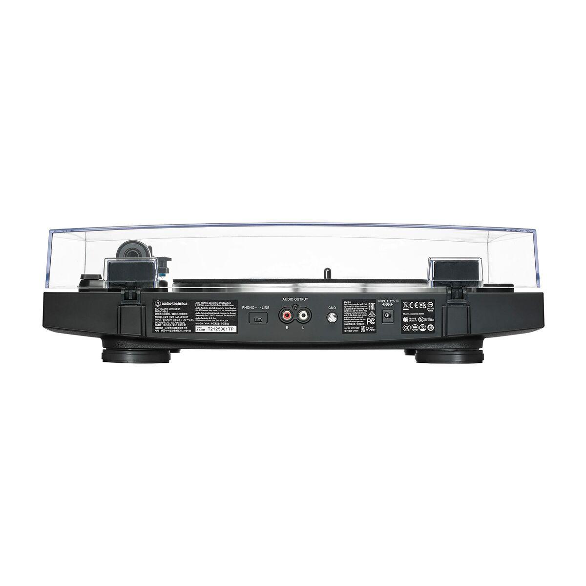 Automatinės diržinės pavaros patefonas Audio Technica AT-LP3XBTBK, juodas