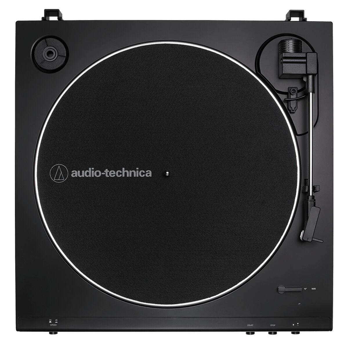 Visiškai automatinis patefonas su diržine pavara Audio Technica AT-LP60XBK