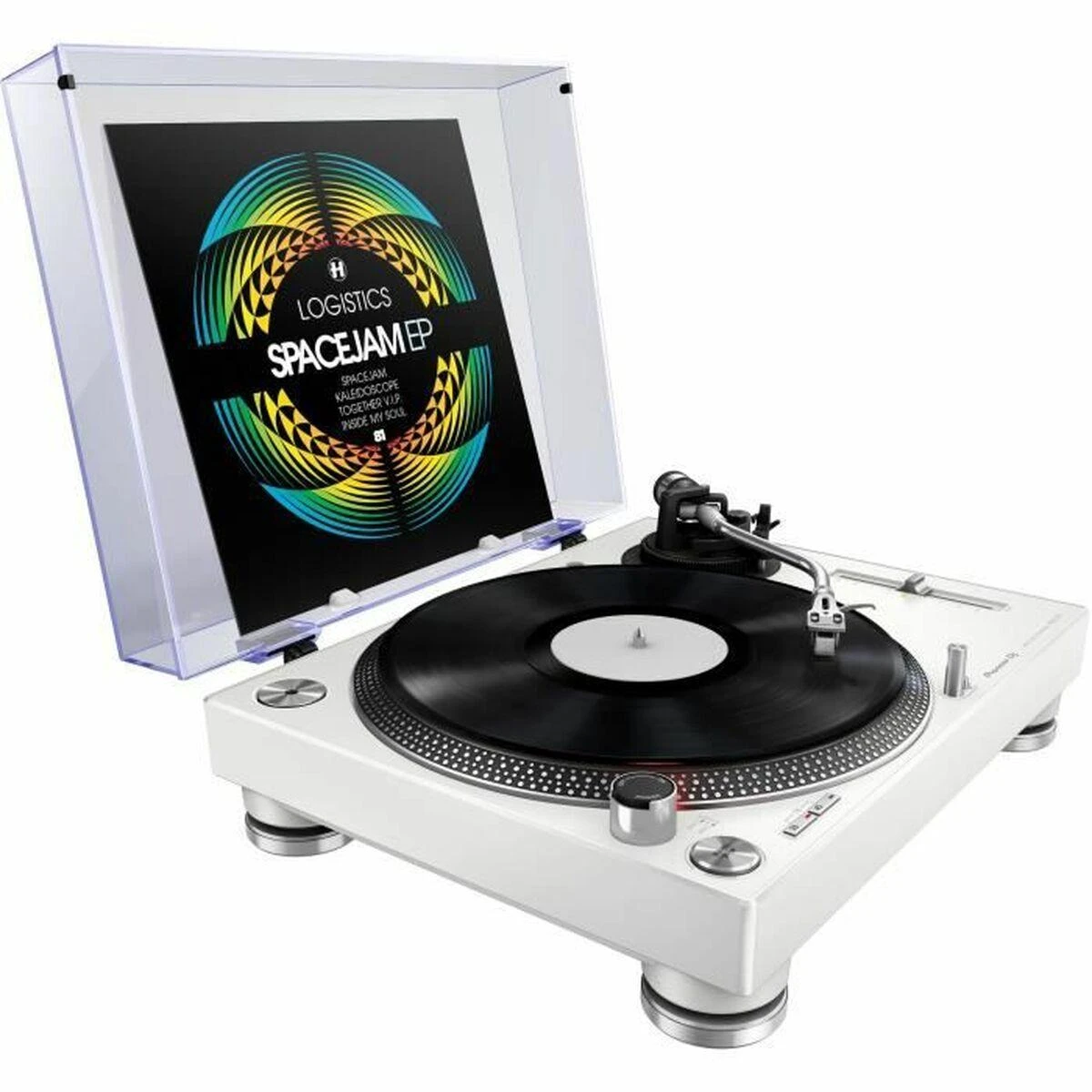 Patefonas DJ Pioneer PLX-500-W, Baltos spalvos