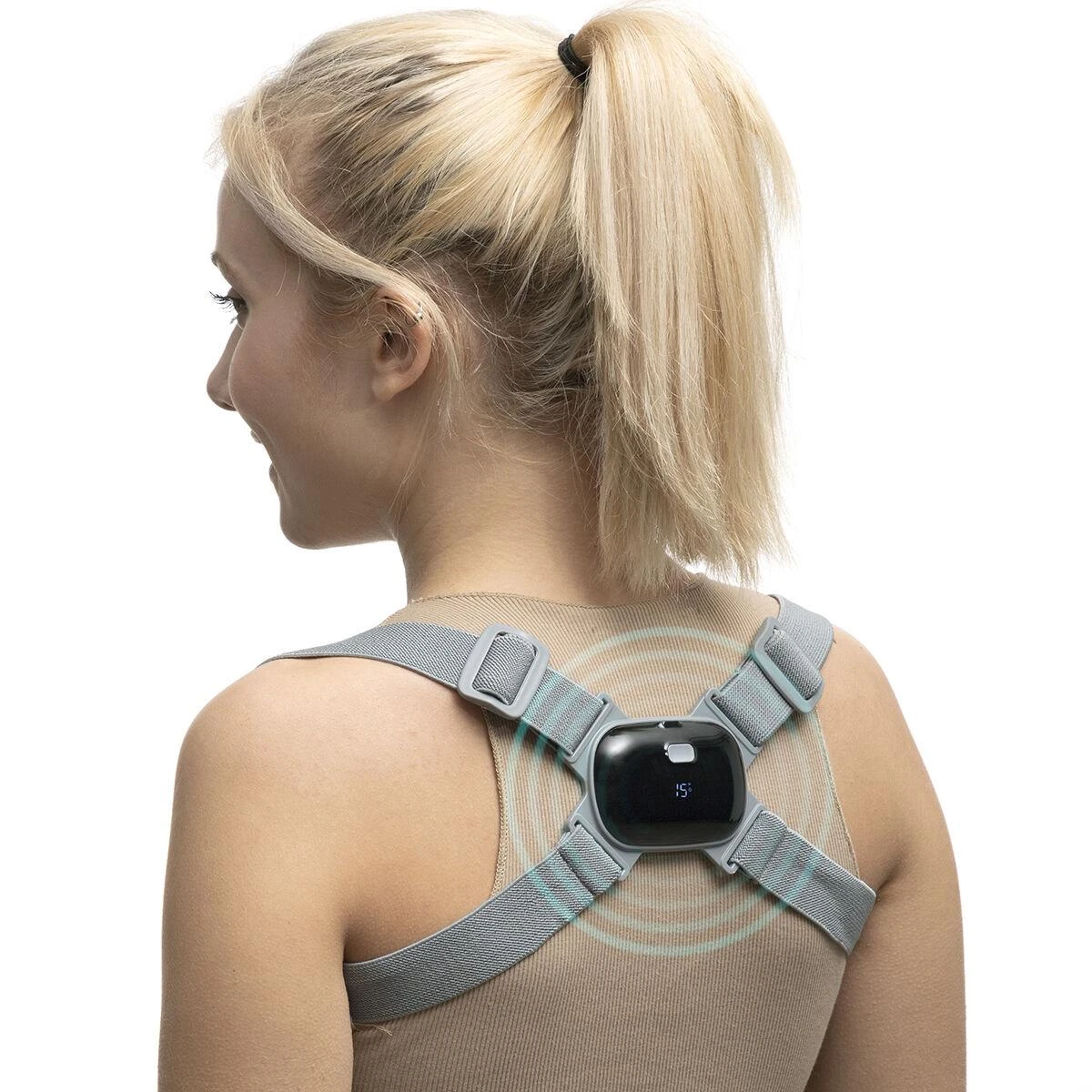 Pažangus įkraunamas laikysenos treniruoklis su vibracija Viback InnovaGoods