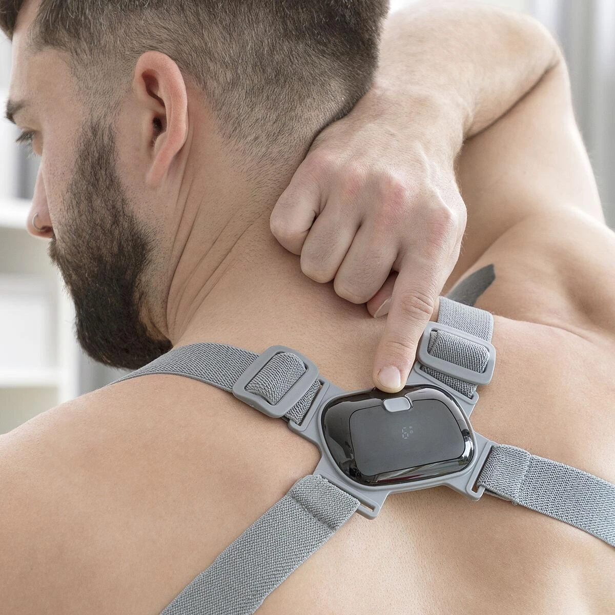 Pažangus įkraunamas laikysenos treniruoklis su vibracija Viback InnovaGoods