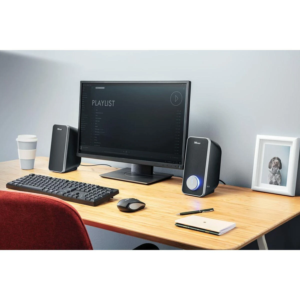 Kompiuterio kolonėlės Computer speaker Trust Arys 20179 (Juodas)