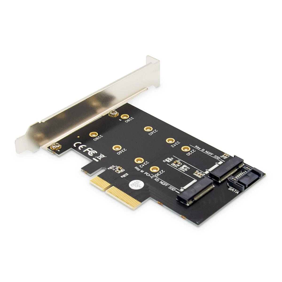 Digitus Skaitmenas | M.2 NGFF / NVMe SSD PCI Express 3.0 (x4) papildoma kortelė | DS-33170