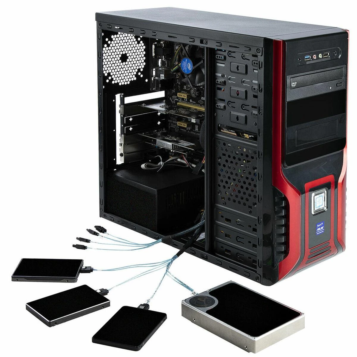 STARTECH.COM SATA PCIe Controller 8 Port - 6Gbit/s SATA PCIe Schnittstellenkarte - PCIe x4 Gen2 zu SATA III - SATA HDD/SSD