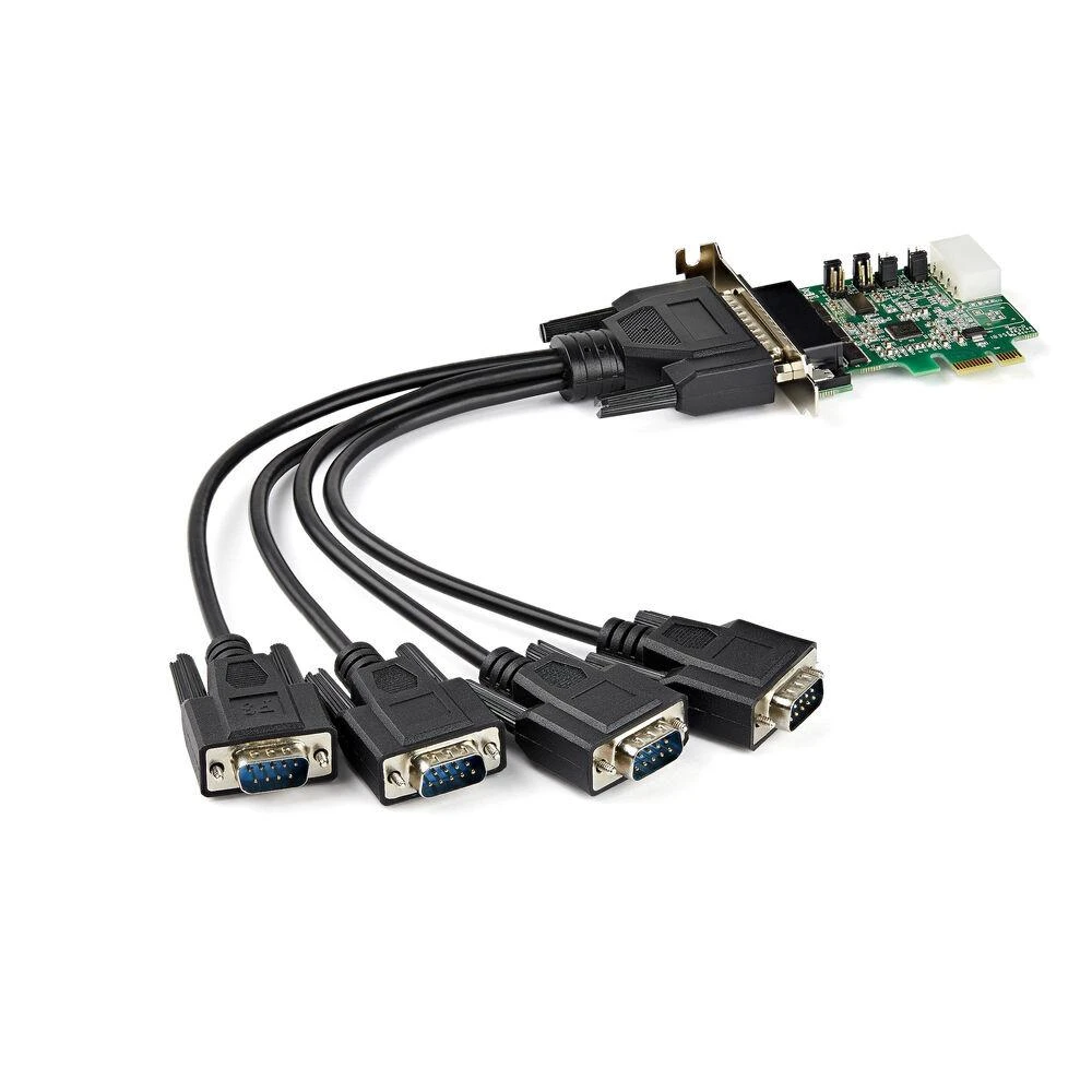 StarTech 4 PORT PCIE RS232 SERIAL CARD/.