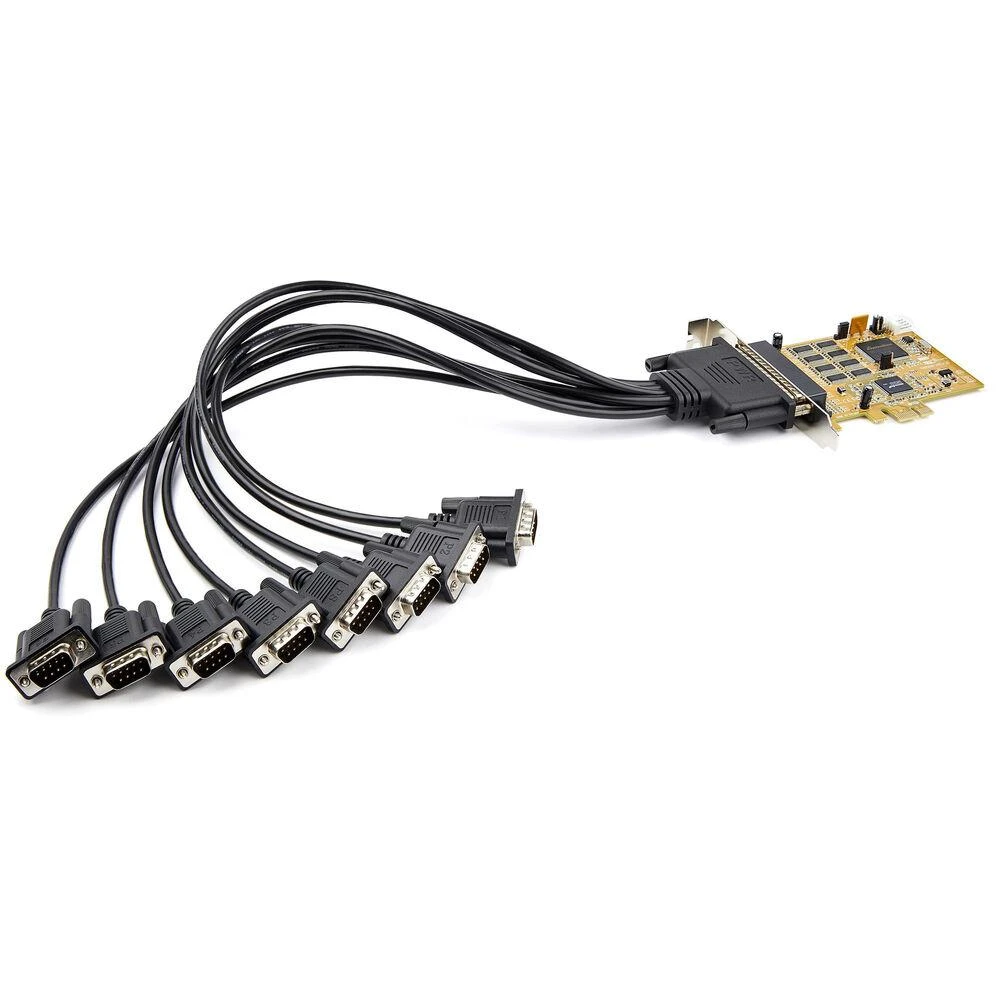 StarTech 8-PORT PCI EXPRESS RS232 KORTELĖ / ADAPTERIO KORTELĖ – PCIE Į SERIALĮ