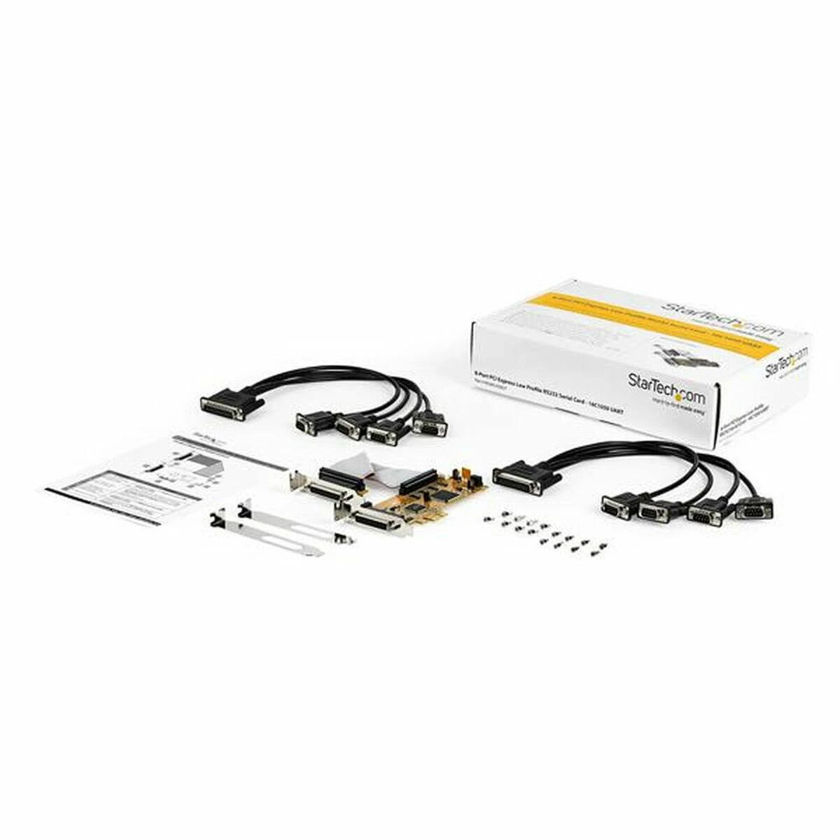 PCI kortelė Startech PEX8S1050LP RS-232