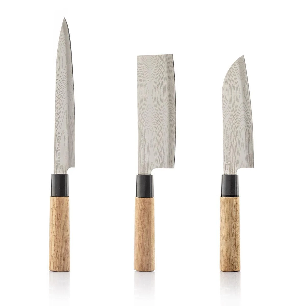 Japoniškų peilių rinkinys InnovaGoods su dangteliu InnovaGoods V0103200