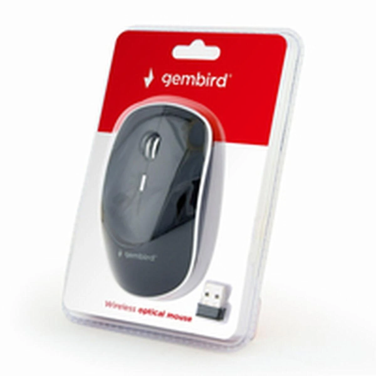 Pelė Gembird MUSW-4B-01 Standard, No, Juodas, No, Belaidė jungtis