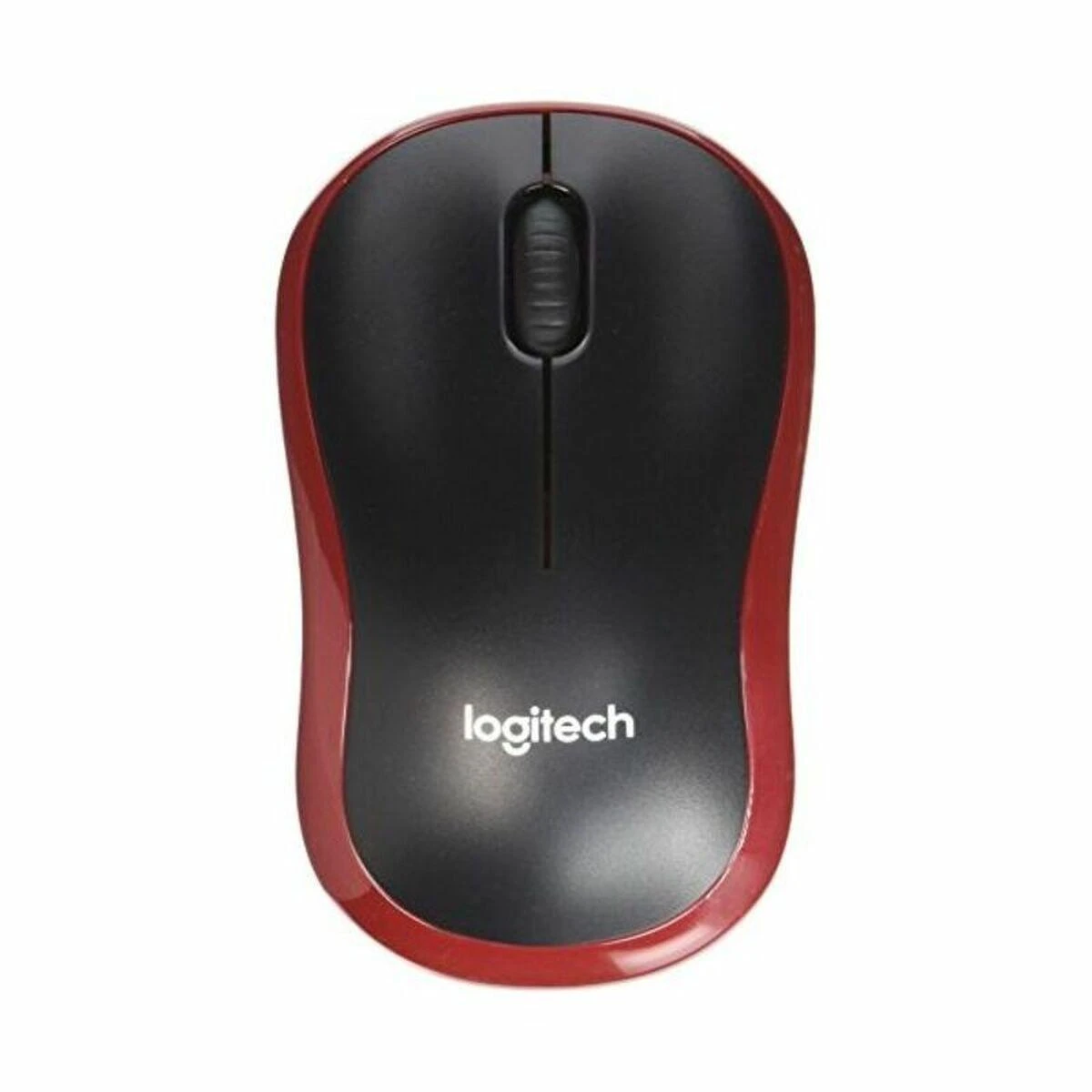 Bevielė pelė Logitech M185. Raudona