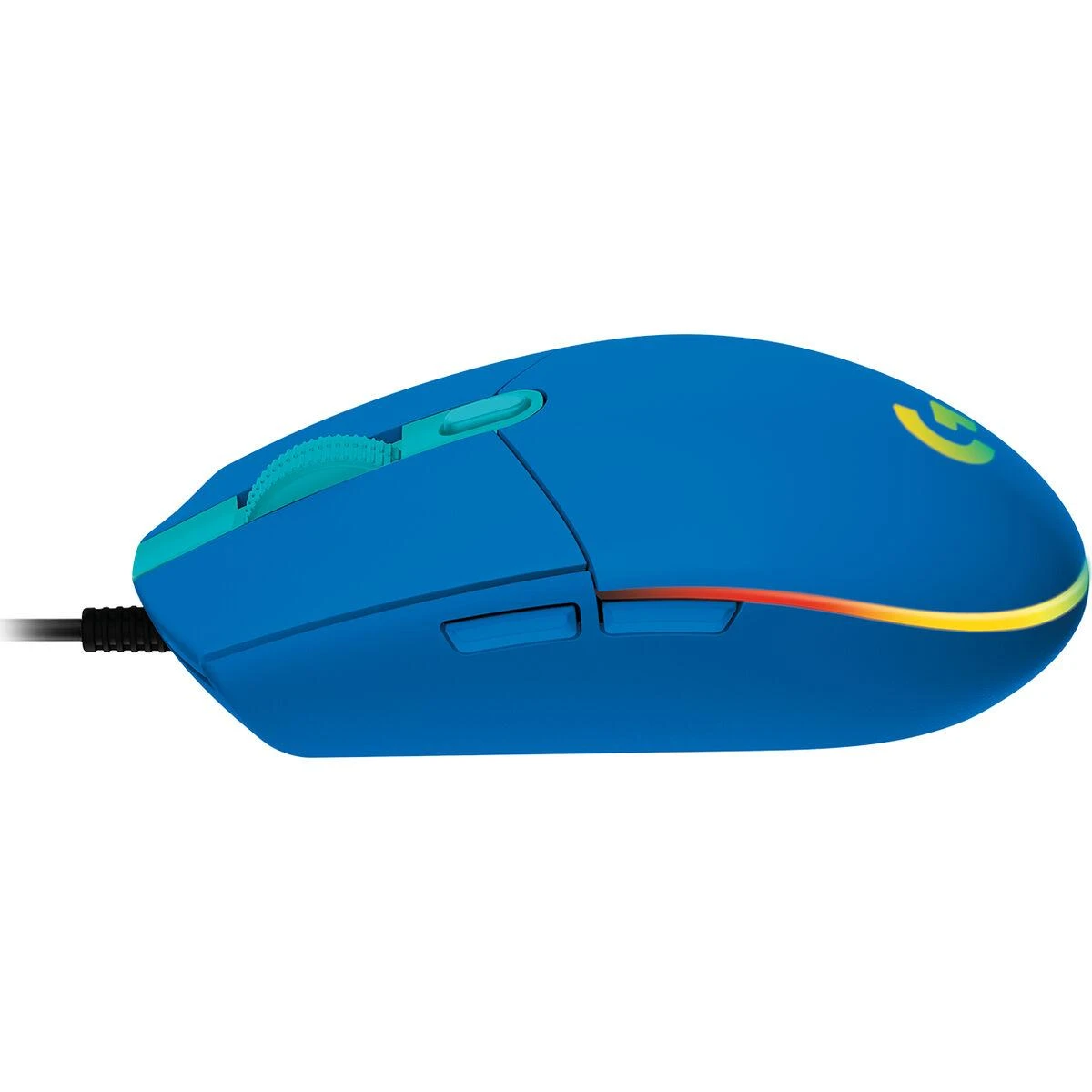 LOGITECH G102 LIGHTSYNC Pelė su laidu žaidimams - Mėlynas - USB - EER