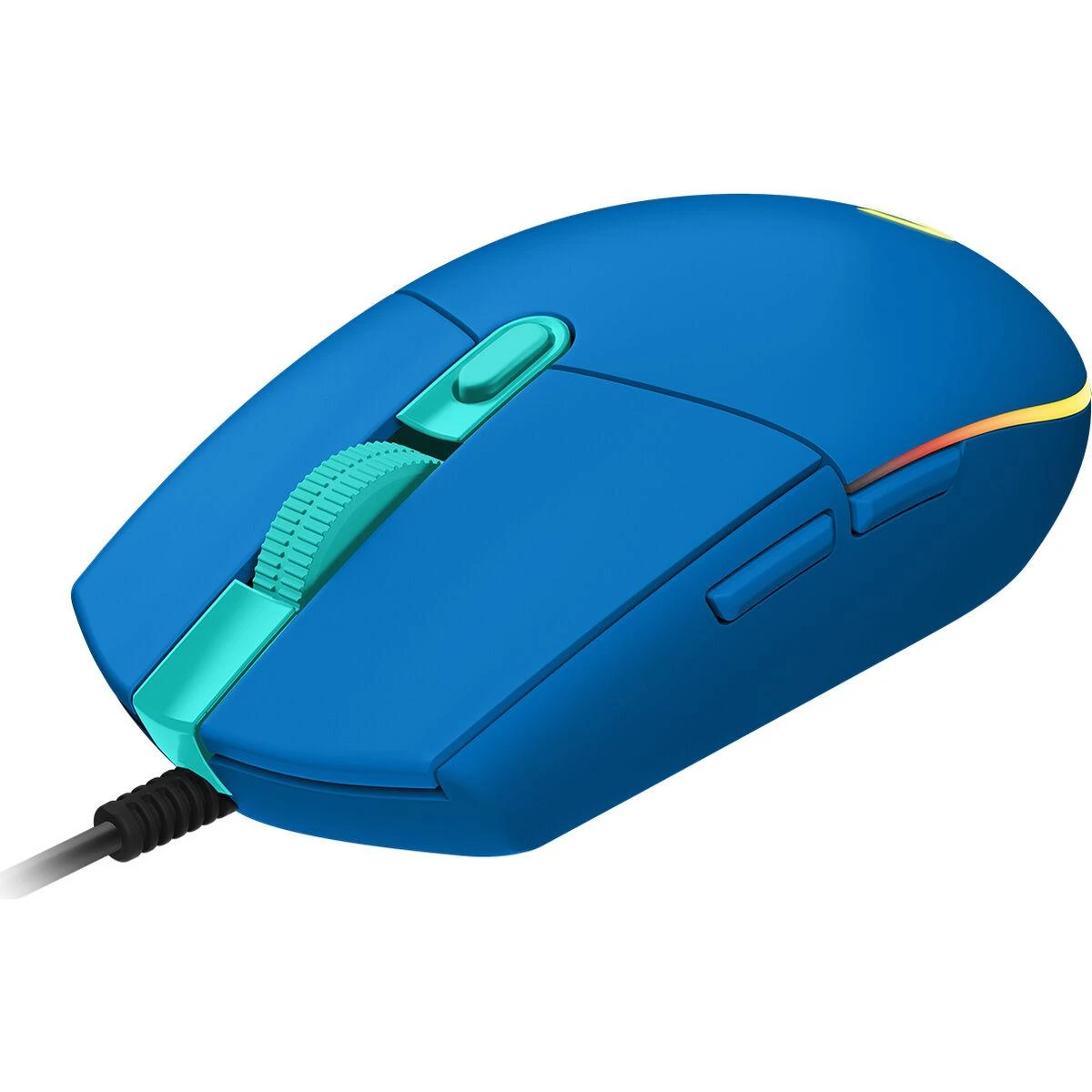 LOGITECH G102 LIGHTSYNC Pelė su laidu žaidimams - Mėlynas - USB - EER