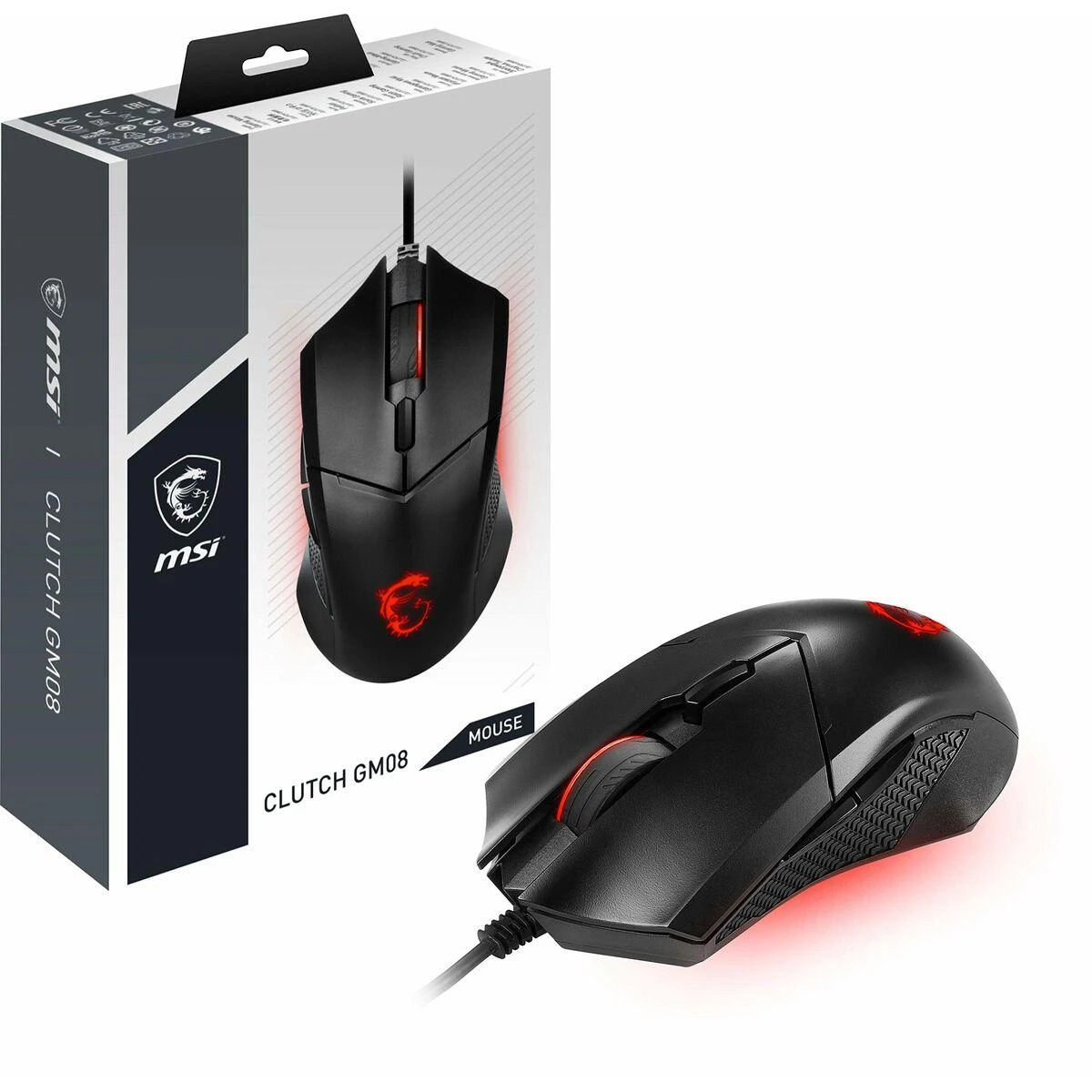 Žaidimų pelė MSI Clutch GM08