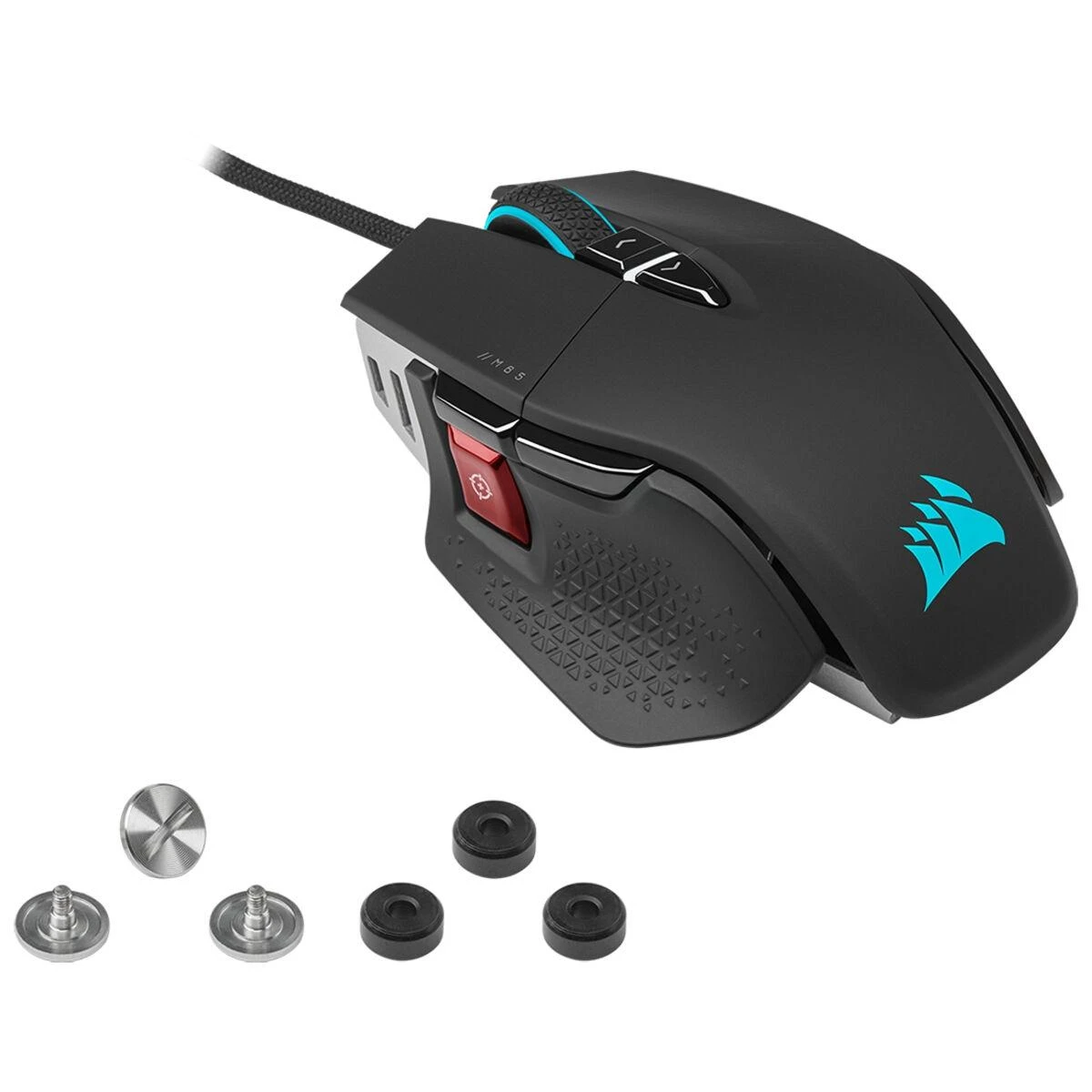 Corsair | Tunable FPS Pelė žaidimams | M65 RGB ULTRA | Pelė žaidimams | Optinė | su laidu | Juodas | Yes