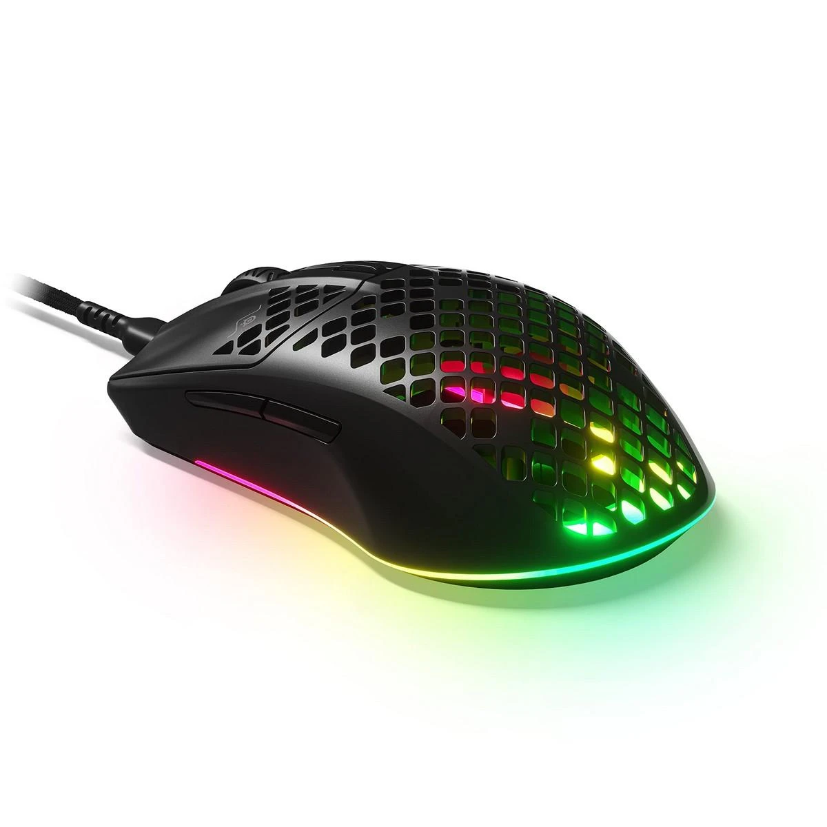 Belaidė Žaidimų pelė SteelSeries Aerox 3 Wireless, Juodos spalvos