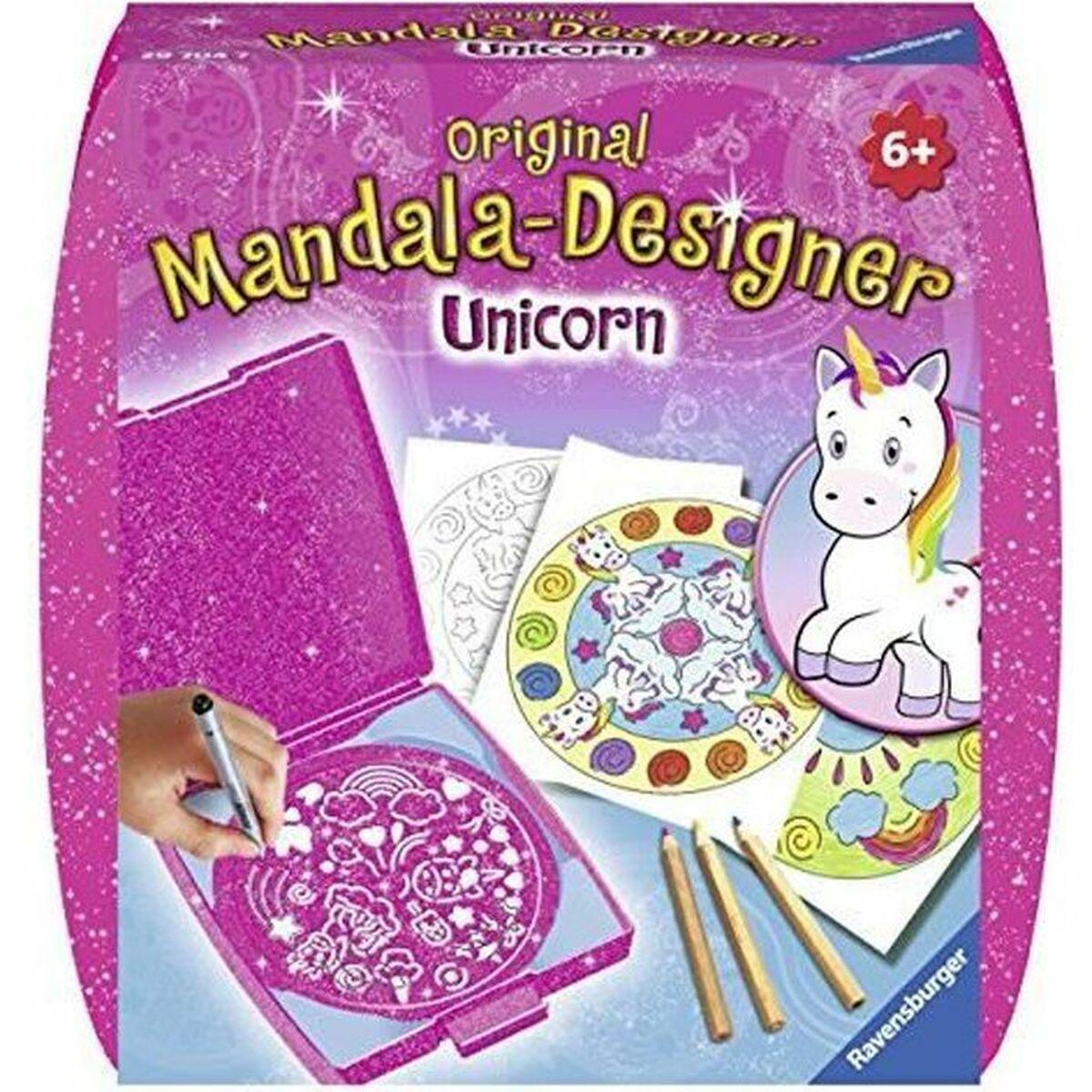 Ravensburger kūrybinis rinkinys „Mini Mandala-Designer: Vienaragis“, nuo 6 m.