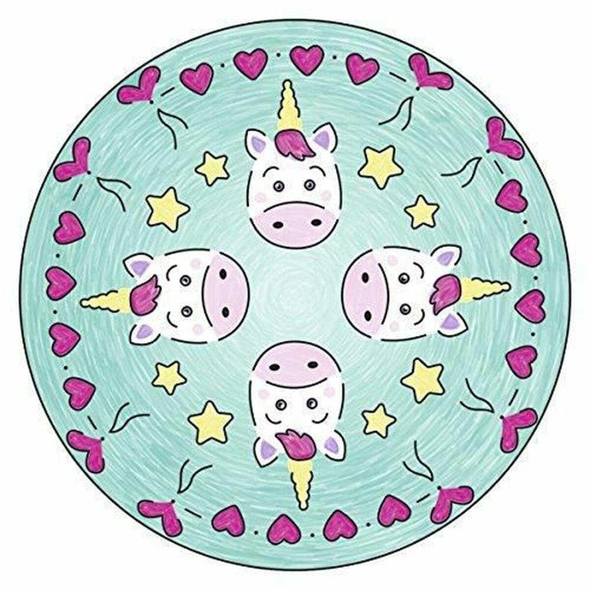 Ravensburger kūrybinis rinkinys „Mini Mandala-Designer: Vienaragis“, nuo 6 m.