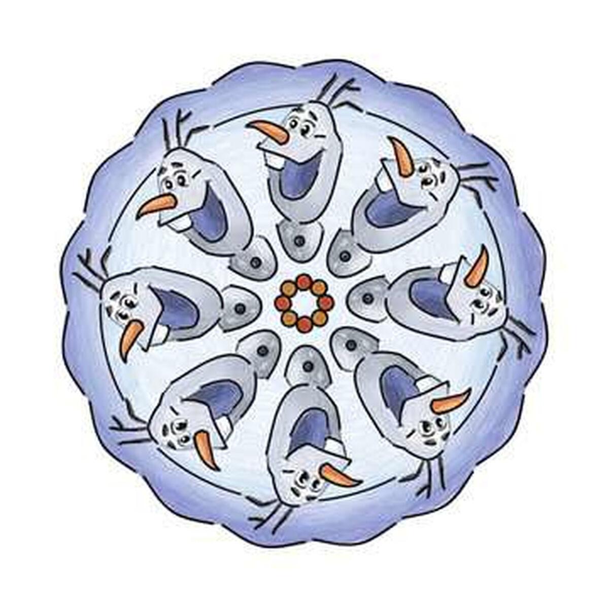 Ravensburger kūrybinis rinkinys „Mini Mandala-Designer: Ledo šalis 2“, nuo 6 m.