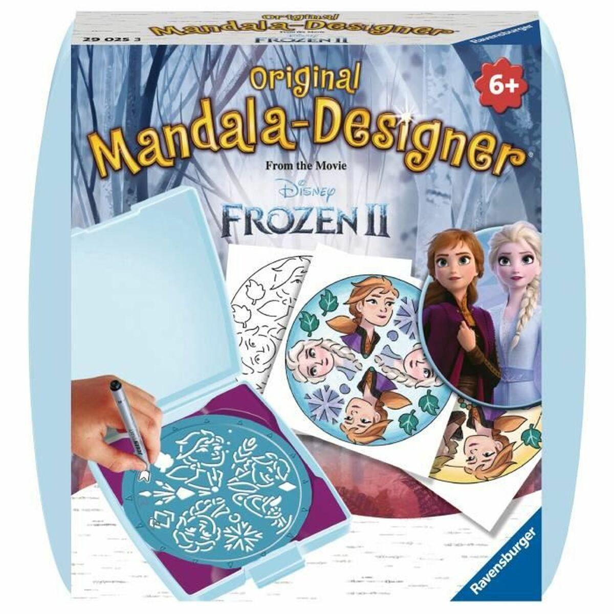 Ravensburger kūrybinis rinkinys „Mini Mandala-Designer: Ledo šalis 2“, nuo 6 m.