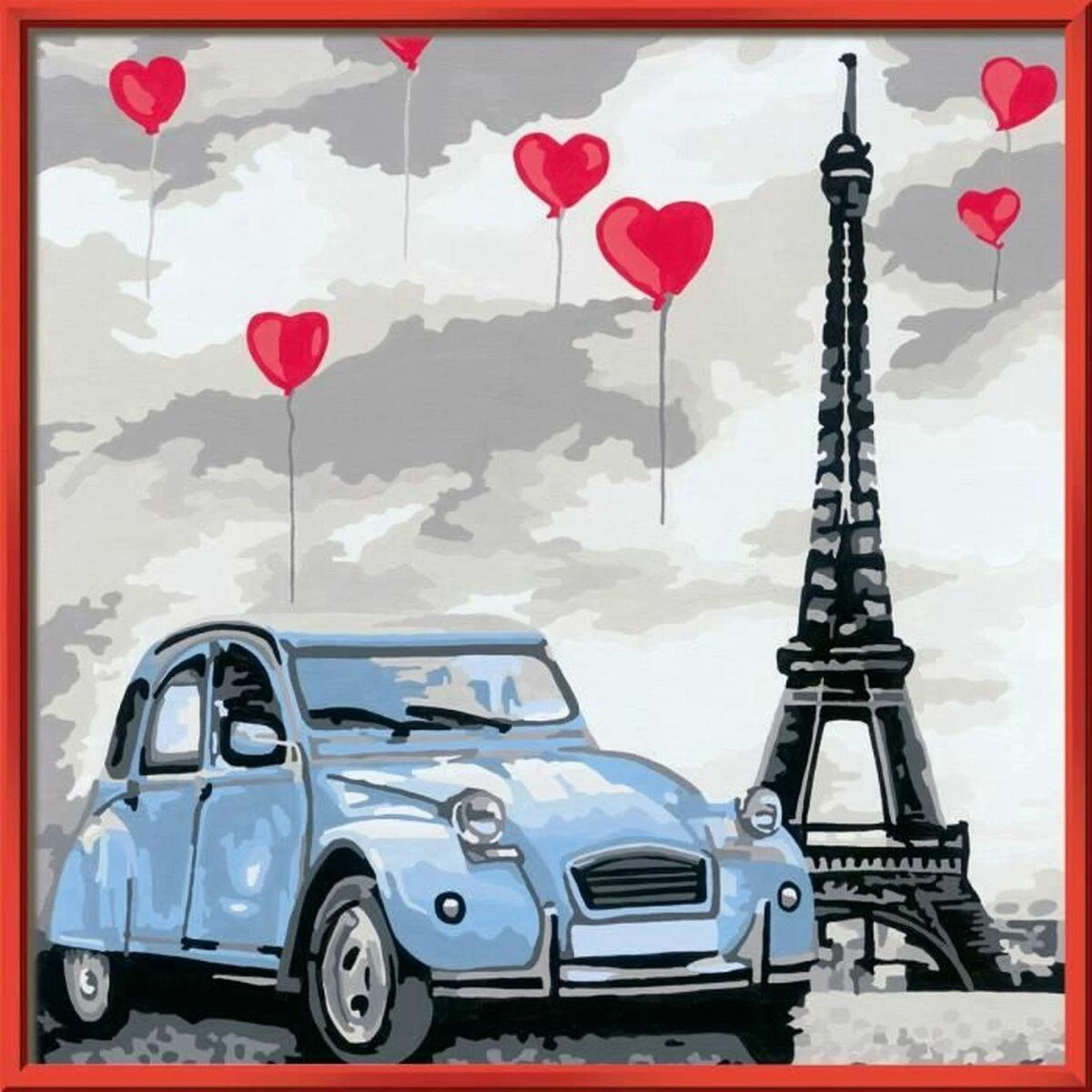 Ravensburger CreArt Paris spalvinimo knyga