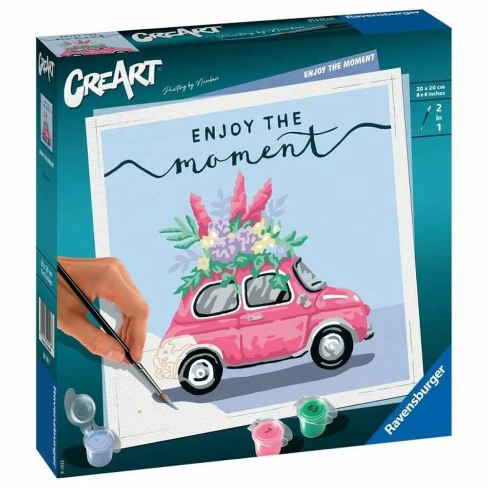 Ravensburger 201167 CreArt Tapyba pagal skaičius 20x20cm