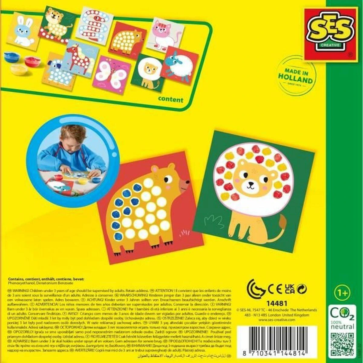 SES Creative - Mano pirmasis pirštų atspaudų piešinys - (S14481)