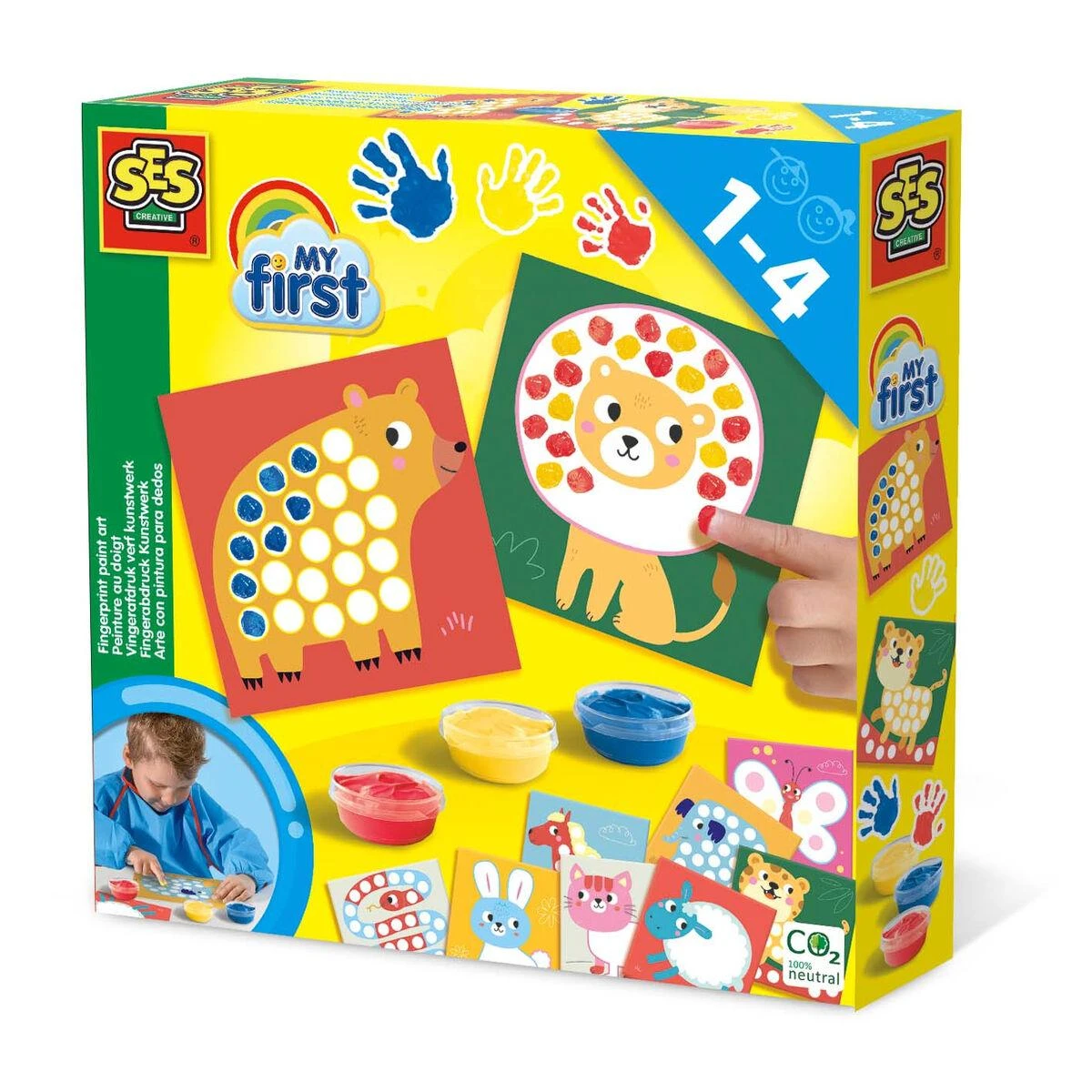 SES Creative - Mano pirmasis pirštų atspaudų piešinys - (S14481)