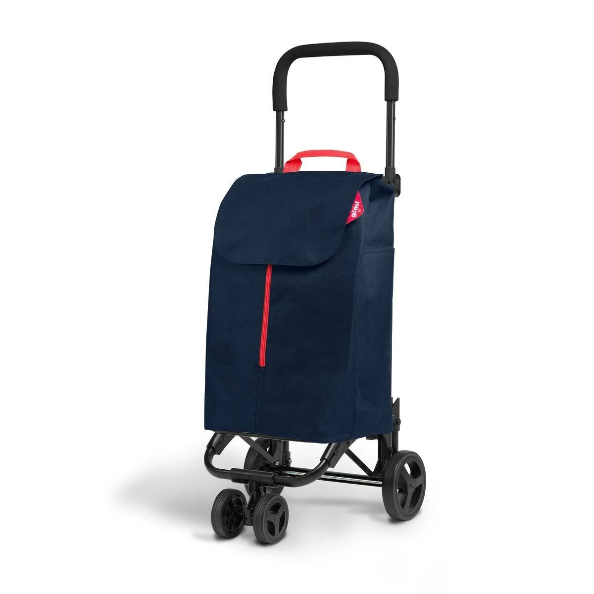 Gimi Mėlynas pirkinių vežimėlis 30 kg/50 l. Dvigubas Naujas mėlynas