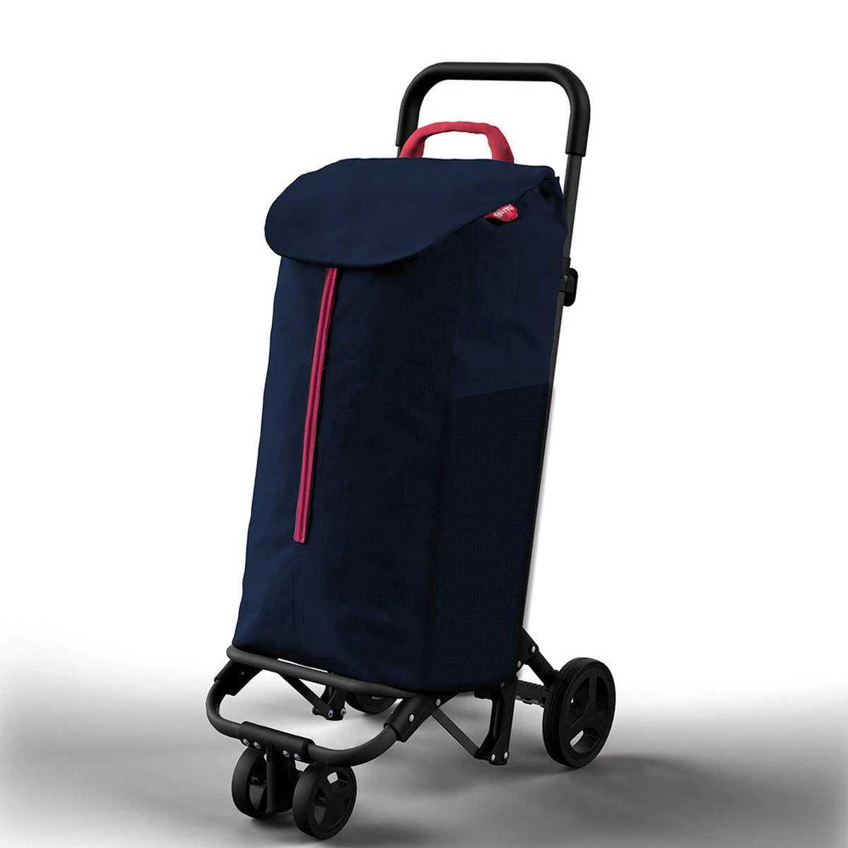 Gimi Mėlynas pirkinių vežimėlis 30 kg/50 l. Dvigubas Naujas mėlynas