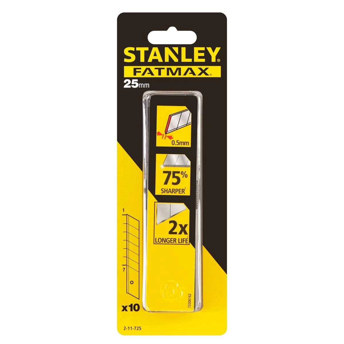 STANLEY OSTRZA ŁAMANE FatMax® 25 mm /10vnt