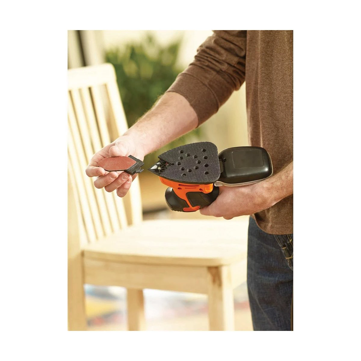 Black & Decker Juodas & Decker Ekscentrinis šlifuoklis su 125 FI 340W AC Bosch GEX 125