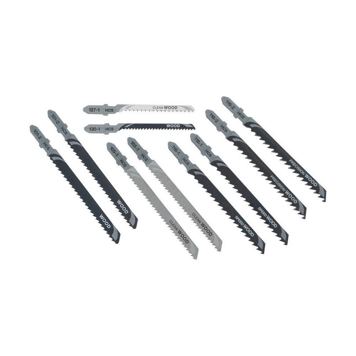 Pjūkleliai siaurapjūkliui DeWalt DT2290; 10 vnt.