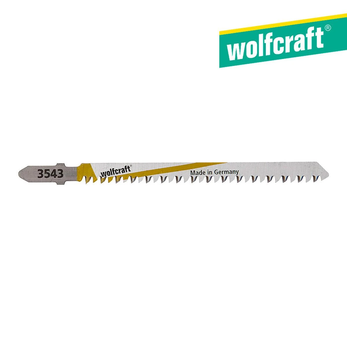 „Wolfcraft 2“ pjūklo ašmenys – T formos rankena, minkšta mediena, medžio drožlių plokštės, MDF