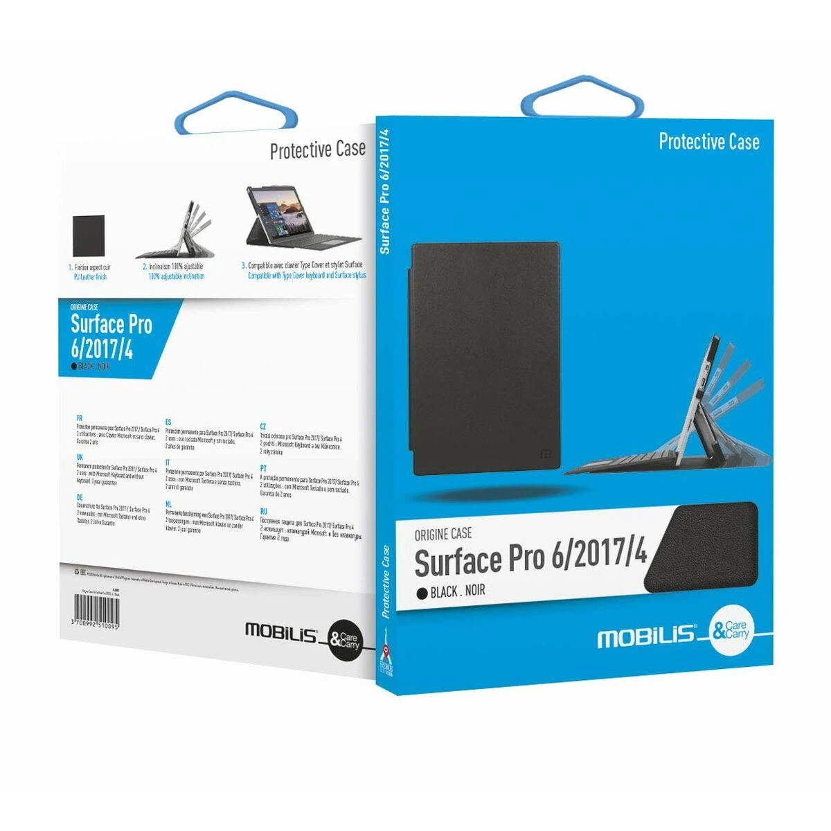 Dėklas na tablet Mobilis Origine Case for Surface Pro 6/2017/4 - Juodas