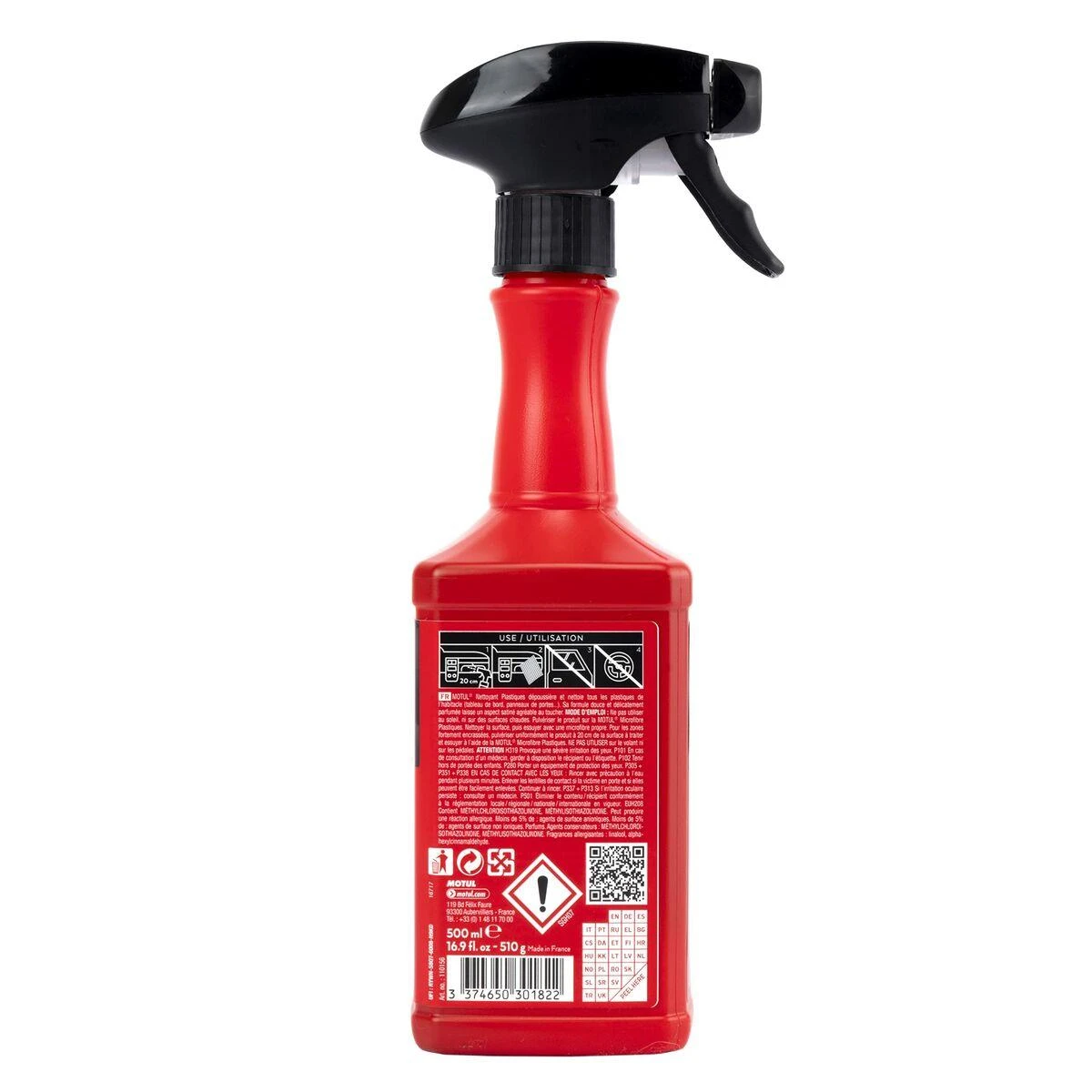 Alyva MOTUL Car Care Plastics Clean 0,5ltr (110156)