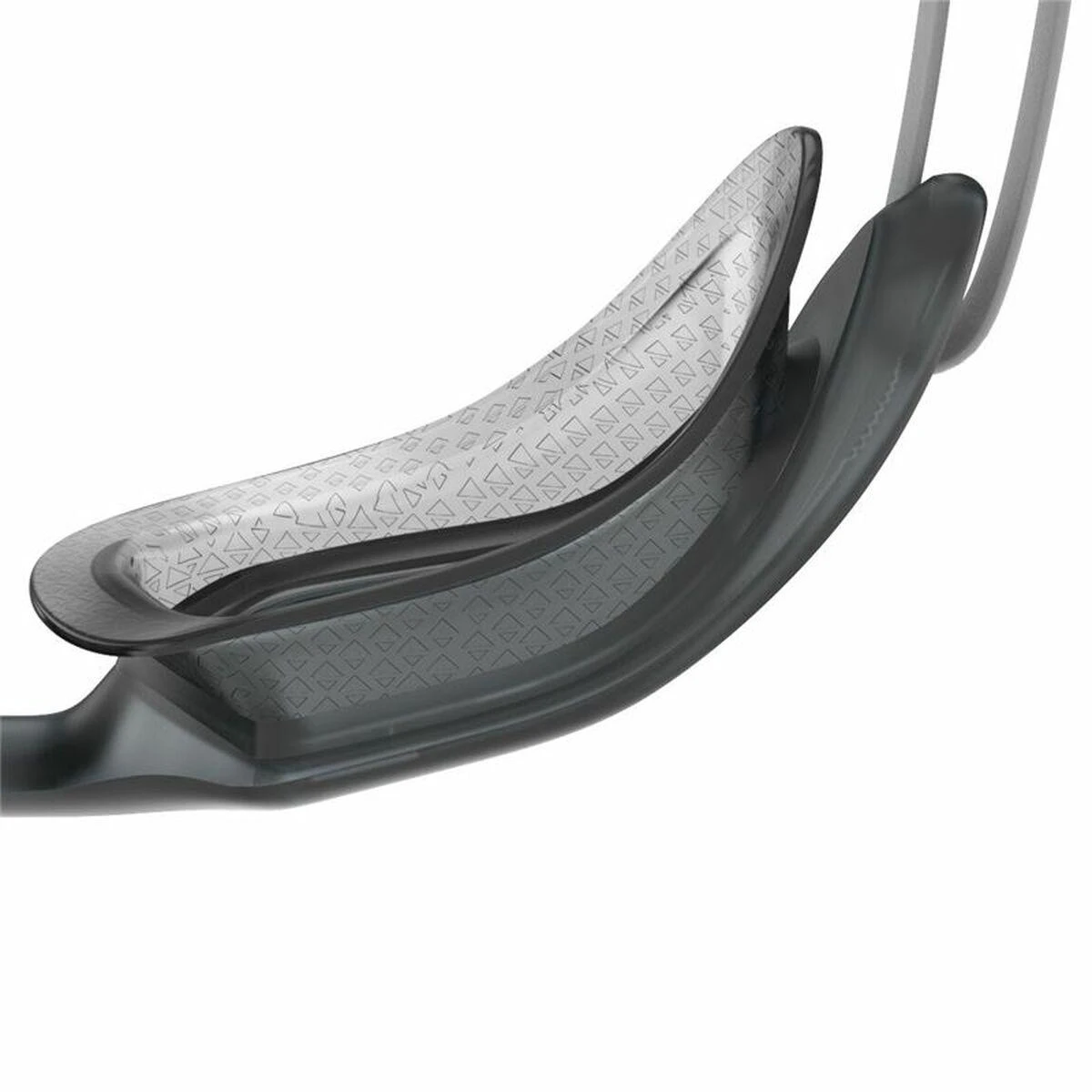 Speedo plaukimo akiniai Speedo Hydropulse balta/pilka universalus